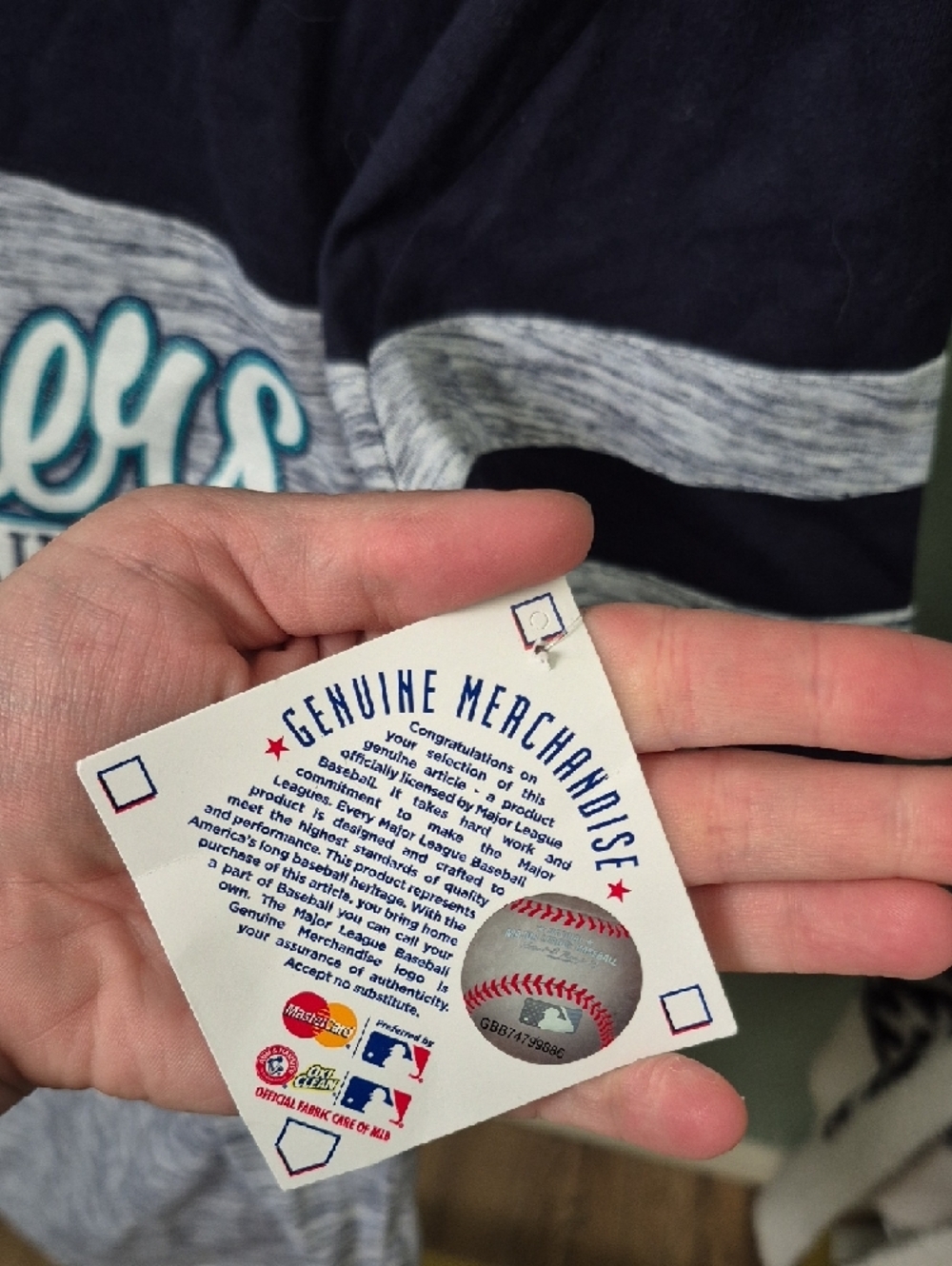 Mariners Spring Training Colorblock Tee - NWT! - Picture 4 of 6